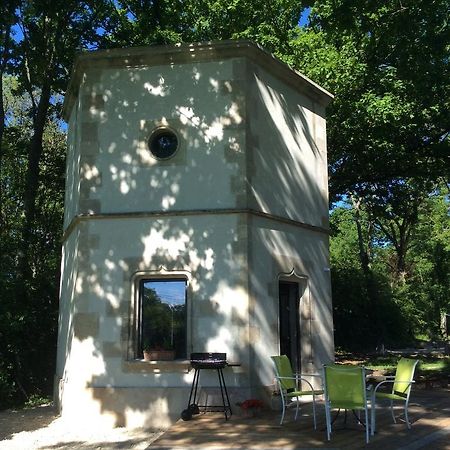 Hexagonal Tower For 2 With Shared Pool Villa Semur-en-Auxois Exterior photo